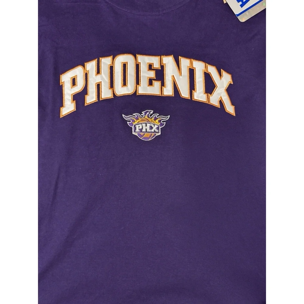 Phoenix Suns NBA Men's XL Purple Embroidered 
